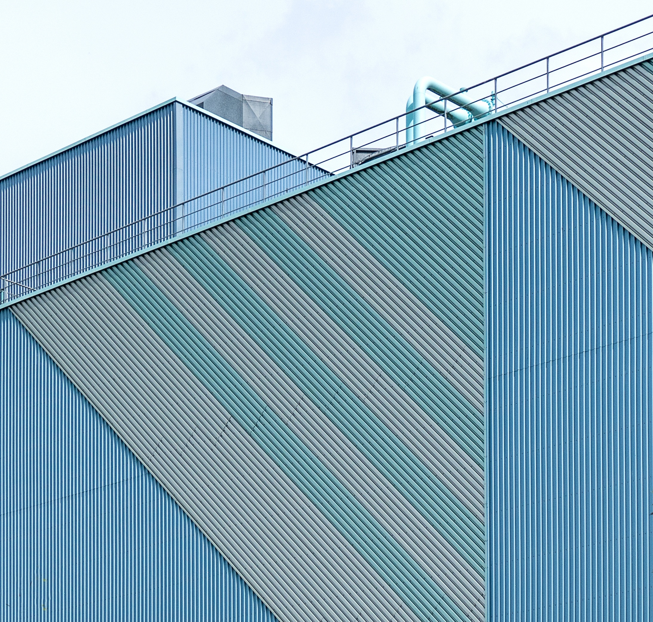 Modern building facade